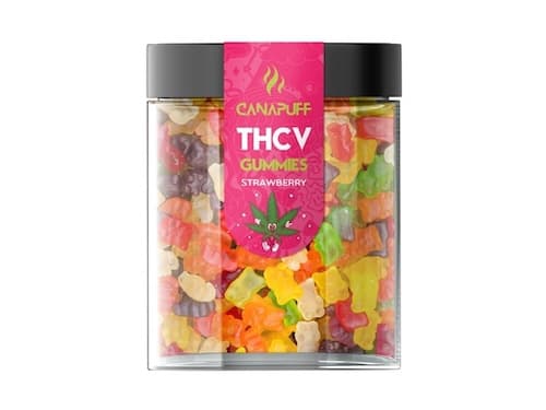 Canapuff THCV gummies Strawberry 50db