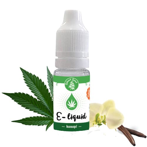 Zelená Země CBD e-liquid 2% vanília ízű 10 ml