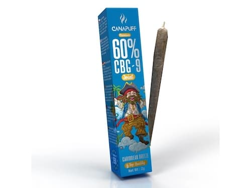 Canapuff CBG9 Joint 60% Caribbean Breeze 2g