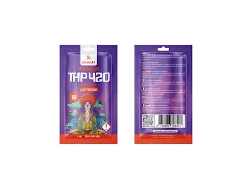 Canapuff THP420 cartridge Amnesia 79% 1ml