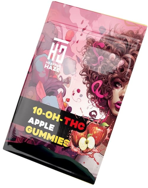 HEAVENS HAZE Gummies Apple 10-OH-THC 3db